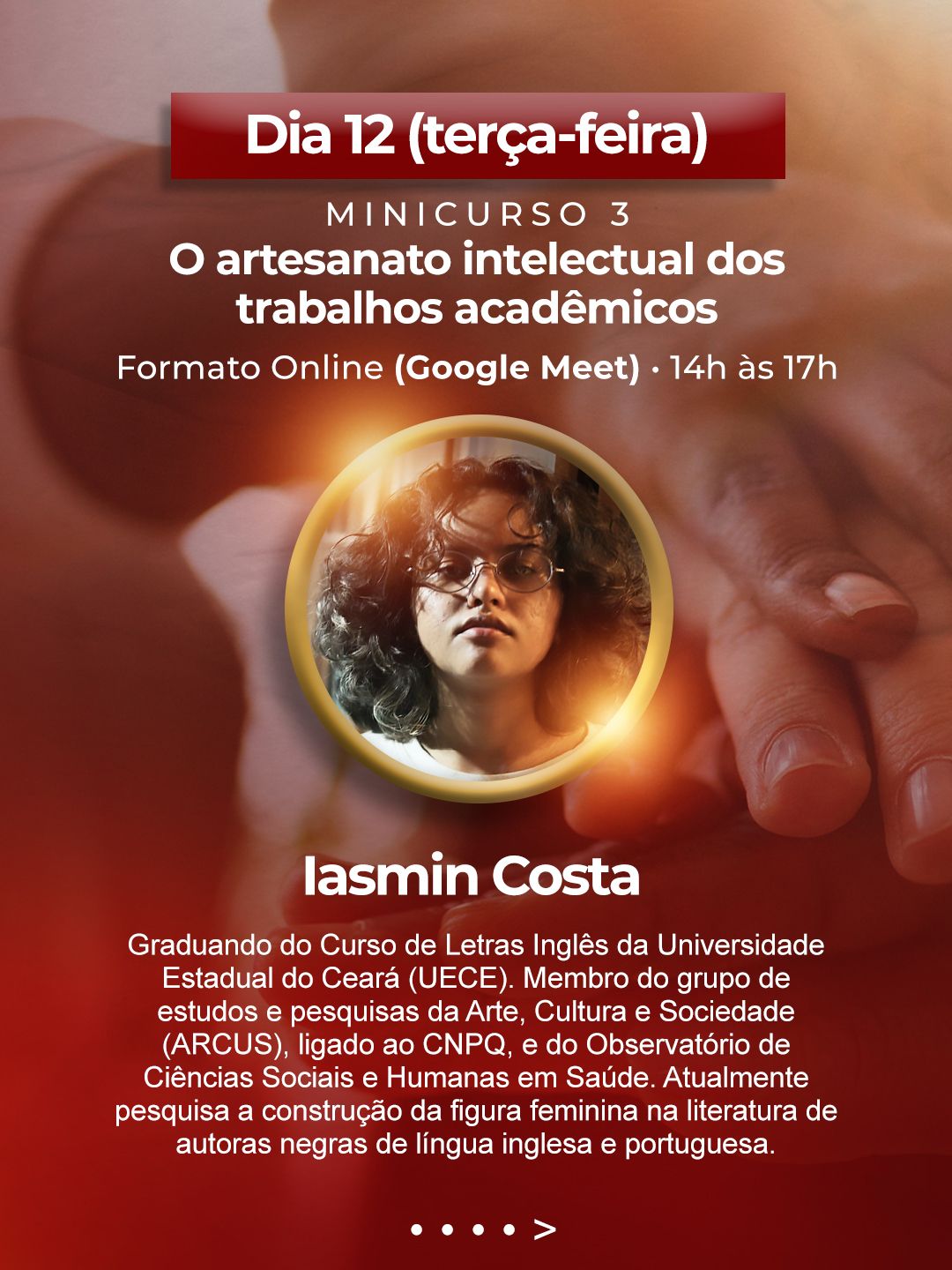 Minicurso - O Artesanato Intelectual dos Trabalhos Acadêmicos