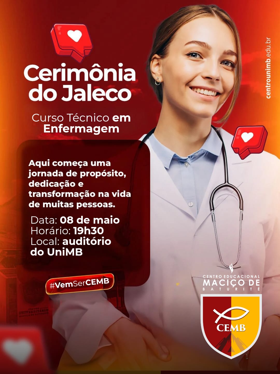 Cerimônia do Jaleco - Téc. em Enfermagem