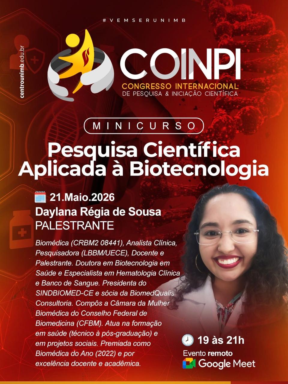 Pesquisa Científica Aplicada à Biotecnologia
